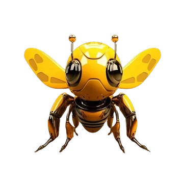 abeja-cybertronica-flotando-en-el-espacio